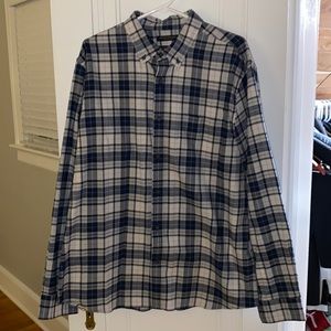 Banana Republic XL untucked slim fit Luxe Flannel